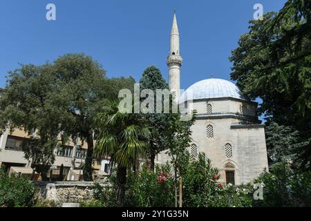 Mostar: Karadjoz Beg Moschee. Bosnien und Herzegowina Stockfoto