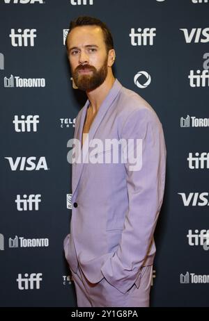 Toronto, Kanada. September 2024. Joseph Munroe kam bei der Premiere von „The Cut“ während des Toronto International Film Festivals 2024 am 5. September 2024 im Princess of Wales Theatre in Toronto, Kanada © JPA/AFF-USA.com Credit: AFF/Alamy Live News Stockfoto