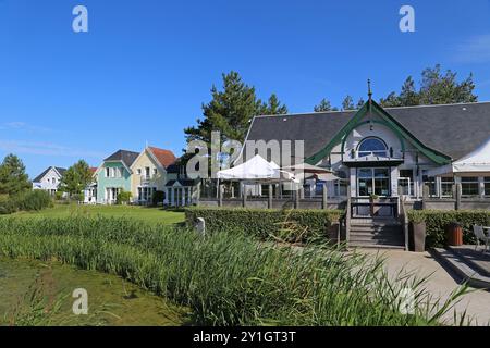 Golf Belle Dune, Promenade du Marquenterre, Fort Mahon Plage, Côte Picarde, Somme, Hauts de France, La Manche, Frankreich, Europa Stockfoto