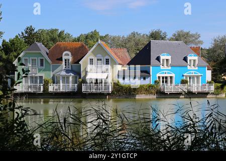 Eaux Vives, Belle Dune, Promenade du Marquenterre, Fort Mahon Plage, Côte Picarde, Somme, Hauts de France, Frankreich, Europa Stockfoto