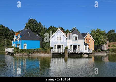 Eaux Vives, Belle Dune, Promenade du Marquenterre, Fort Mahon Plage, Côte Picarde, Somme, Hauts de France, Frankreich, Europa Stockfoto