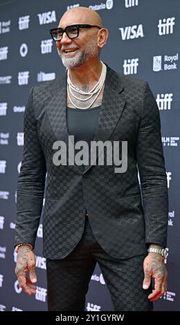 Toronto, Kanada. September 2024. Dave Bautista besucht die Premiere von „The Last Showgirl“ im Princess of Wales Theatre während des Toronto International Film Festivals am Freitag, den 6. September 2024. Foto: Chris Chew/UPI Credit: UPI/Alamy Live News Stockfoto
