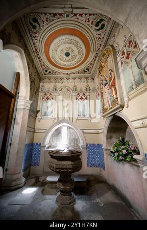 Kathedrale von Viana do Castelo, Baptistersaal, Viana do Castelo, Minho, Portugal Stockfoto