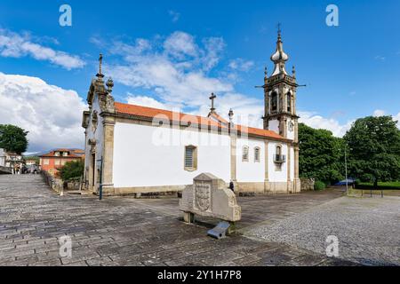 St. Antonius des Alten Turms Kirche, Ponte de Lima, Minho, Portugal Stockfoto