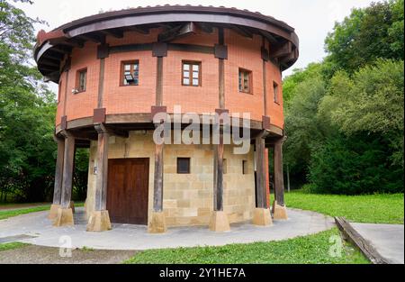 Eisenmuseum, Mirandaola Park und Eisenwerk, Legazpi, Gipuzkoa, Baskenland, Spanien. Stockfoto