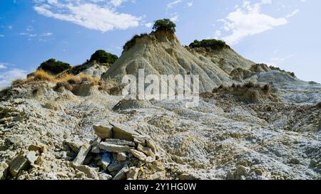 Aliano, die lukanischen Schluchten, Matera, Basilicata, Italien Stockfoto