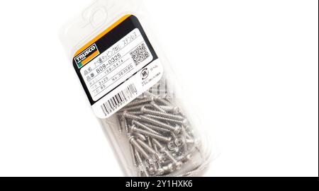 TRUSCO SCHRAUBEN B09-0325 3X25. Stockfoto