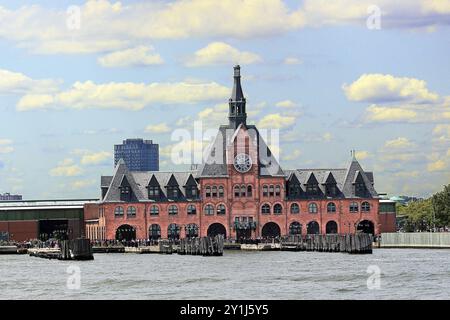 Central Railroad of New Jersey Terminal Hoboken NJ Stockfoto