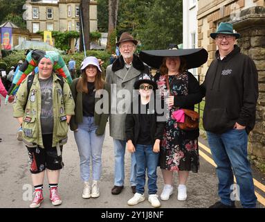 Bridport Hat Festival 2024 Stockfoto