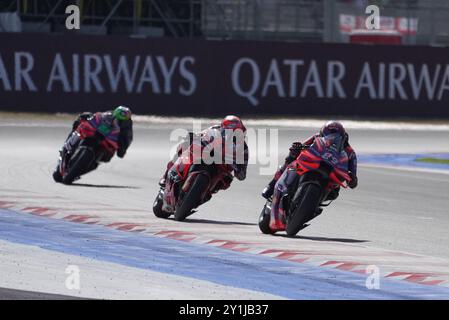 Foto Alessandro La Rocca/LaPresse07-09-2024, Sport-Motociclismo-Motomondiale 2024 Gran Premio Gran Premio Red Bull di San Marino e della Riviera di Rimini - Misano World Circuit Marco Simoncelli - Speed Race nella Foto: Photo Alessandro La Rocca/ Credit: LaPresse/Alamy Live News Stockfoto