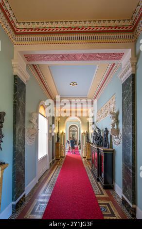 Innenraum von Osborne House, East Cowes, Isle of Wight, England, Großbritannien Stockfoto