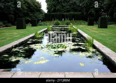 Queen elizabeth, die Königin Mütter Garten, walmer Castle, kent, großbritannien Stockfoto
