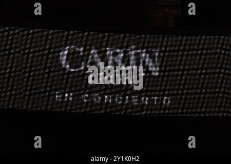 San Francisco, USA. September 2024. Atmosphäre - Carin Leon Show während der „Boca Chueca Tour“ im Chase Center am 6. September 2024 in San Francisco, Kalifornien. Foto: Foto: Foto Happy Photos/imageSPACE/SIPA USA Credit: SIPA USA/Alamy Live News Stockfoto