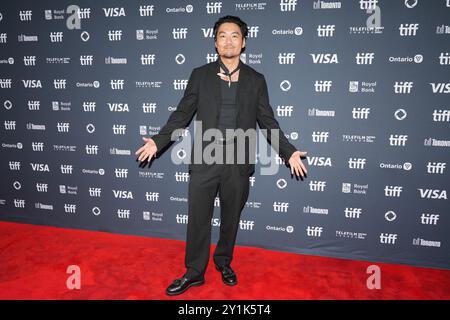 Toronto, Kanada. September 2024. Dumbfoundead besucht die Premiere von K-Pops während des Toronto International Film Festivals 2024 im Princess of Wales Theatre in Toronto, Kanada am Samstag, den 7. September 2024. (Foto: Michael Chisholm/SIPA USA) Credit: SIPA USA/Alamy Live News Stockfoto