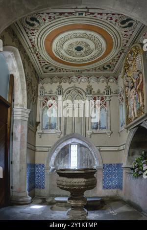 Kathedrale von Viana do Castelo, Baptistersaal, Viana do Castelo, Minho, Portugal, Europa Stockfoto