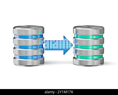 Datenbank-backup-Konzept Stockfoto