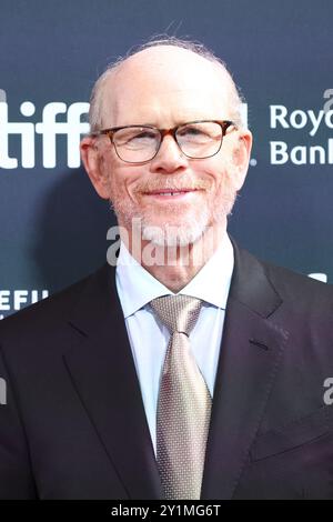 Toronto, Kanada. Ein. September 2024. Ron Howard bei der Ankunft für EDEN Premiere beim Toronto International Film Festival (TIFF) 2024, Roy Thomson Hall, Toronto, ON, 7. September, 2024. Quelle: JA/Everett Collection/Alamy Live News Stockfoto