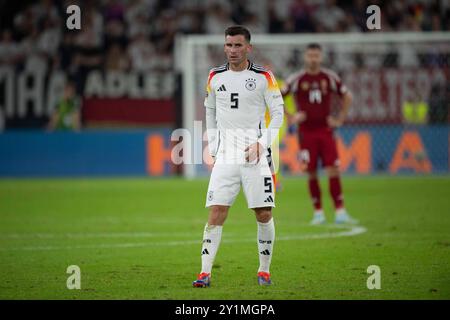 Pascal GROSS GER ganze Figur, Ganzfigur, Ganzkoerper, Fussball Nations League Deutschland GER - Ungarn HUN 5-0 am 07.09.2024 in Düsseldorf, *** Pascal GROSS GER Ganzfigur, Ganzkörper, Fussball Nations League Deutschland GER Ungarn HUN 5 0 am 07 09 2024 in Düsseldorf, Stockfoto