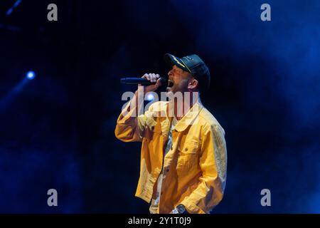 Lollapalooza 2024, Berlin, Deutschland, 7. September 2024, Eine Republik. Quelle: Colin Darbyshire/Alamy Live News Stockfoto