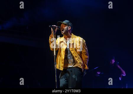 Lollapalooza 2024, Berlin, Deutschland, 7. September 2024, Eine Republik. Quelle: Colin Darbyshire/Alamy Live News Stockfoto