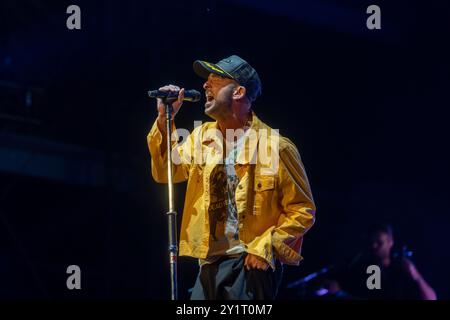 Lollapalooza 2024, Berlin, Deutschland, 7. September 2024, Eine Republik. Quelle: Colin Darbyshire/Alamy Live News Stockfoto