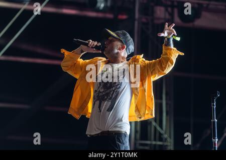 Lollapalooza 2024, Berlin, Deutschland, 7. September 2024, Eine Republik. Quelle: Colin Darbyshire/Alamy Live News Stockfoto