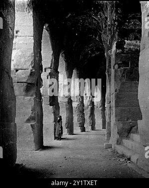 Nimes Roman Arena in Frankreich 1927 Stockfoto