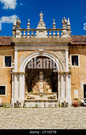 Das herrliche Kloster der Kartäuserbrüder, Certosa di Padula, Padula, Salerno, Kampanien, Italien Stockfoto