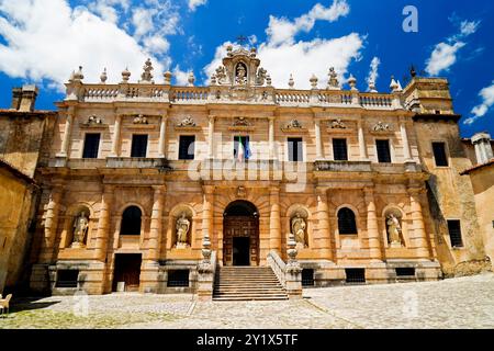 Das herrliche Kloster der Kartäuserbrüder, Certosa di Padula, Padula, Salerno, Kampanien, Italien Stockfoto