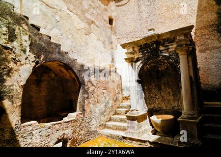 Das herrliche Kloster der Kartäuserbrüder, Certosa di Padula, Padula, Salerno, Kampanien, Italien Stockfoto