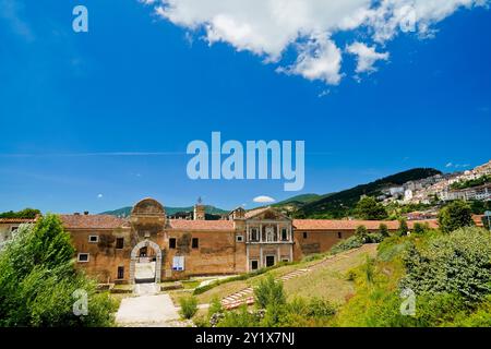 Das herrliche Kloster der Kartäuserbrüder, Certosa di Padula, Padula, Salerno, Kampanien, Italien Stockfoto