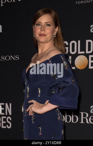 Amy Adams nimmt an der „Road to the Golden Globes“ Party während des Toronto International Film Festivals 2024 im Four Seasons Hotel Teil. Stockfoto