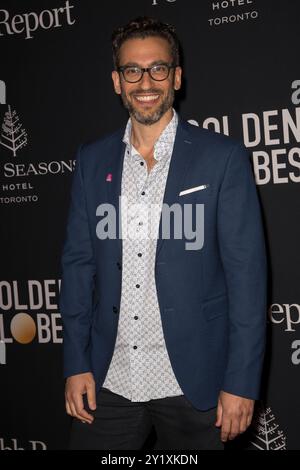 Toronto, Kanada. September 2024. Adam Tsekhman nimmt an der „Road to the Golden Globes“ Party während des Toronto International Film Festivals 2024 im Four Seasons Hotel Teil. (Foto von Angel Marchini/SOPA Images/SIPA USA) Credit: SIPA USA/Alamy Live News Stockfoto