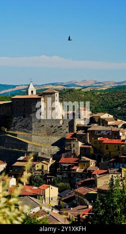 Cancellara, das alte Dorf, Potenza, Basilicata Stockfoto