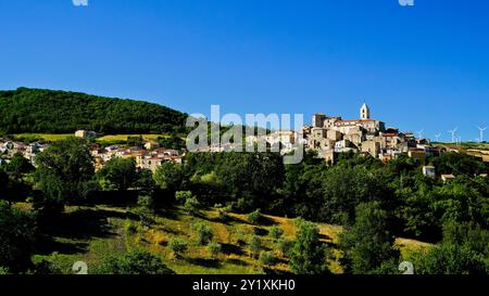 Cancellara, das alte Dorf, Potenza, Basilicata Stockfoto