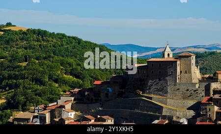 Cancellara, das alte Dorf, Potenza, Basilicata Stockfoto