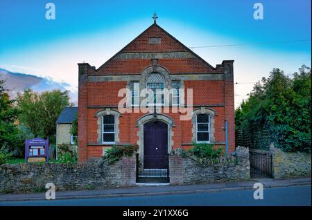 Methodist Church, früher Wesleyan Church, in Park Lane, Sharnbrook, Bedfordshire, England, U Stockfoto