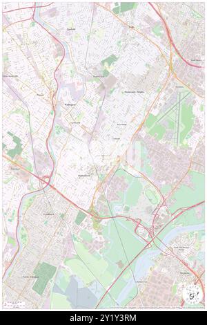 East Rutherford, Bergen County, USA, Vereinigte Staaten, New Jersey, n 40 50' 2'', S 74 5' 49'', Karte, Cartascapes Map, veröffentlicht 2024. Erkunden Sie Cartascapes, eine Karte, die die vielfältigen Landschaften, Kulturen und Ökosysteme der Erde enthüllt. Reisen Sie durch Zeit und Raum und entdecken Sie die Verflechtungen der Vergangenheit, Gegenwart und Zukunft unseres Planeten. Stockfoto