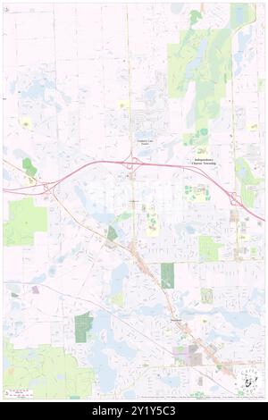 Clarkston, Oakland County, USA, USA, Michigan, n 42 44' 9'', S 83 25' 7'', Karte, Cartascapes Map, veröffentlicht 2024. Erkunden Sie Cartascapes, eine Karte, die die vielfältigen Landschaften, Kulturen und Ökosysteme der Erde enthüllt. Reisen Sie durch Zeit und Raum und entdecken Sie die Verflechtungen der Vergangenheit, Gegenwart und Zukunft unseres Planeten. Stockfoto