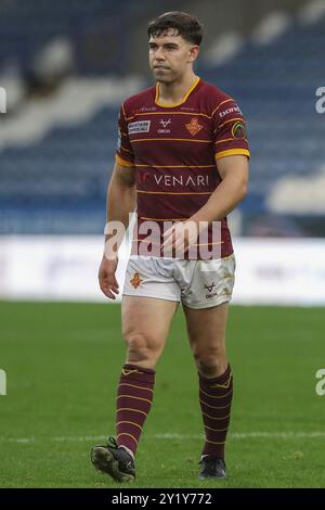 Aidan McGowan von Huddersfield Giants während des 25er Spiels der Betfred Super League Huddersfield Giants gegen London Broncos im John Smith's Stadium, Huddersfield, Vereinigtes Königreich, 8. September 2024 (Foto: Alfie Cosgrove/News Images) Stockfoto