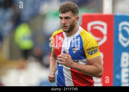 Huddersfield, Großbritannien. September 2024. Josh Rourke von London Broncos während des Spiels Huddersfield Giants gegen London Broncos im John Smith's Stadium, Huddersfield, Vereinigtes Königreich, 8. September 2024 (Foto: Alfie Cosgrove/News Images) in Huddersfield, Vereinigtes Königreich am 9. August 2024. (Foto: Alfie Cosgrove/News Images/SIPA USA) Credit: SIPA USA/Alamy Live News Stockfoto