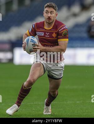 Huddersfield, Großbritannien. September 2024. Adam Clune von Huddersfield Giants während des 25er Spiels der Betfred Super League Huddersfield Giants gegen London Broncos im John Smith's Stadium, Huddersfield, Vereinigtes Königreich, 8. September 2024 (Foto: Alfie Cosgrove/News Images) in Huddersfield, Vereinigtes Königreich am 9. August 2024. (Foto: Alfie Cosgrove/News Images/SIPA USA) Credit: SIPA USA/Alamy Live News Stockfoto