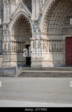 Kathedrale von Amiens (Kathedrale Basilika unserer Lieben Frau von Amiens), Frankreich Stockfoto