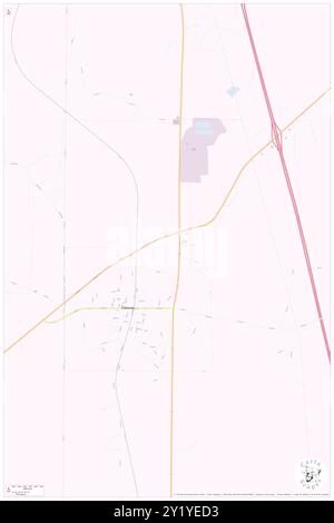 Oakland, Yalobusha County, USA, Mississippi, n 34 3' 20'', S 89 54' 59'', Karte, Karte, Kartenausgabe 2024. Erkunden Sie Cartascapes, eine Karte, die die vielfältigen Landschaften, Kulturen und Ökosysteme der Erde enthüllt. Reisen Sie durch Zeit und Raum und entdecken Sie die Verflechtungen der Vergangenheit, Gegenwart und Zukunft unseres Planeten. Stockfoto