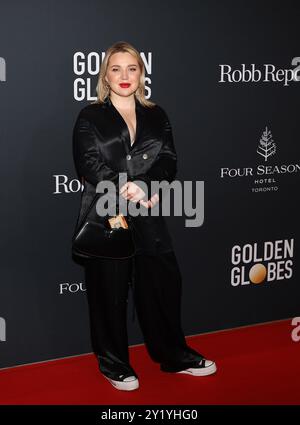 Toronto, Kanada. September 2024. Anastasiia Bortual besucht die Road to the Golden Globes Party während des Toronto International Film Festivals 2024 im Four Seasons Hotel Toronto am 7. September 2024 in Toronto, Ontario. Foto: PICJER/imageSPACE Credit: Imagespace/Alamy Live News Stockfoto