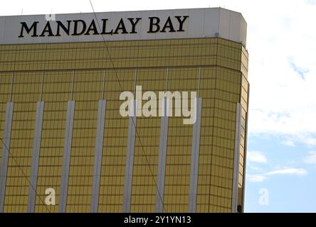 Las Vegas, USA. September 2024. LAS VEGAS, NEVADA - 7. SEPTEMBER: Die Mandalay Bay wird am 7. September 2024 in Las Vegas, Nevada, besichtigt. (Foto: Bryan Steffy/SIPA USA) Credit: SIPA USA/Alamy Live News Stockfoto