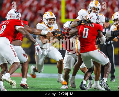 Amerika, Charlotte, North Carolina, USA. September 2024. Duke Mayo Classic, bei der Bank of America, Charlotte, North Carolina. David Beach/CSM/Alamy Live News Stockfoto