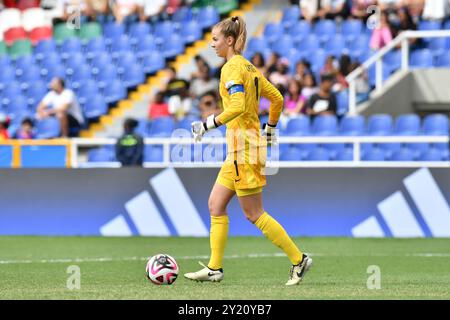 Cali, Kolumbien. September 2024. Pascual Guerrero Olympiastadion Femke Liefting aus den Niederlanden, während des Spiels zwischen den Niederlanden und Nordkorea, für die dritte Runde der Gruppe F der FIFA U-20-Frauen-Weltmeisterschaft Kolumbien 2024, im Pascual Guerrero Olympiastadion am Sonntag 08. 30761 (Alejandra Arango/SPP) Credit: SPP Sport Press Photo. /Alamy Live News Stockfoto