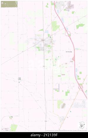 Grafton, Monroe County, USA, USA, Michigan, n 42 2' 12'', S 83 23' 22'', Karte, Cartascapes Map, veröffentlicht 2024. Erkunden Sie Cartascapes, eine Karte, die die vielfältigen Landschaften, Kulturen und Ökosysteme der Erde enthüllt. Reisen Sie durch Zeit und Raum und entdecken Sie die Verflechtungen der Vergangenheit, Gegenwart und Zukunft unseres Planeten. Stockfoto