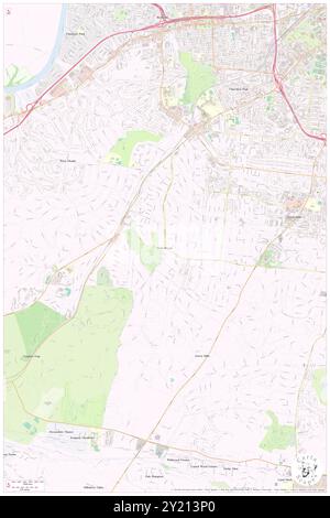 Belle Meade, Davidson County, USA, USA, Tennessee, n 36 5' 45''', S 86 51' 24'', Karte, Karte, Kartenausgabe 2024. Erkunden Sie Cartascapes, eine Karte, die die vielfältigen Landschaften, Kulturen und Ökosysteme der Erde enthüllt. Reisen Sie durch Zeit und Raum und entdecken Sie die Verflechtungen der Vergangenheit, Gegenwart und Zukunft unseres Planeten. Stockfoto